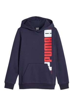 Felpa con cappuccio - blu
