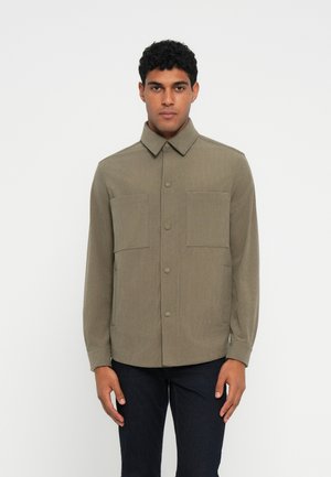 CARPER - Lichte jas - open brown