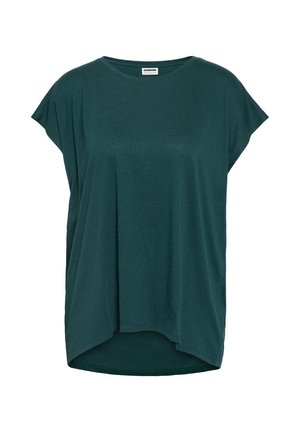 Noisy May NMMATHILDE LOOSE LONG - Camiseta básica - ponderosa pine
