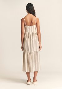 ST MRLO PHI MIDI - Day dress - neutral stripe