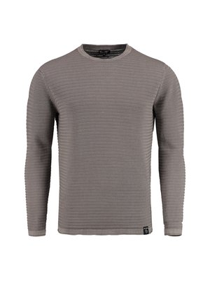 Key Largo MST MANUEL ROUND - Strickpullover - grey