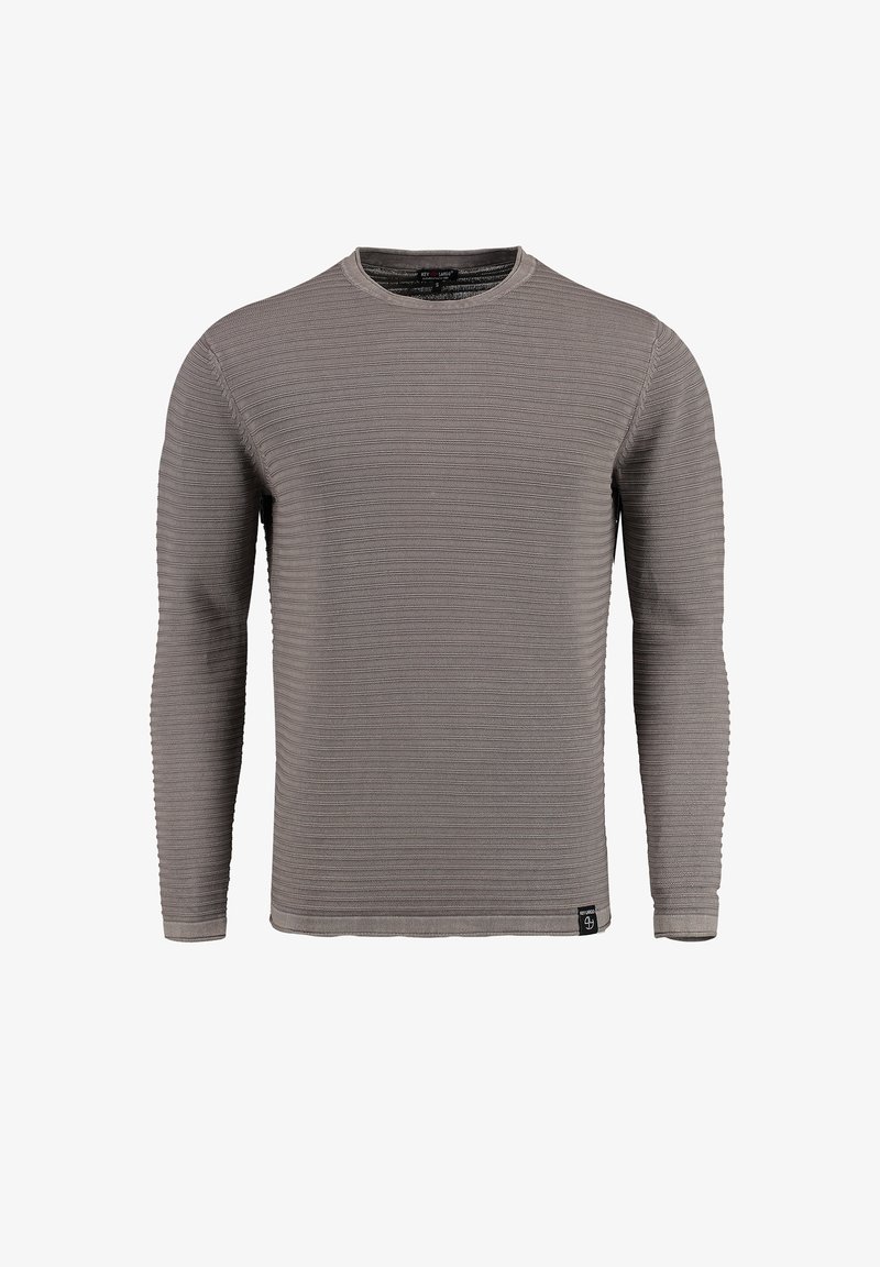 Key Largo MST MANUEL ROUND - Strickpullover - grey