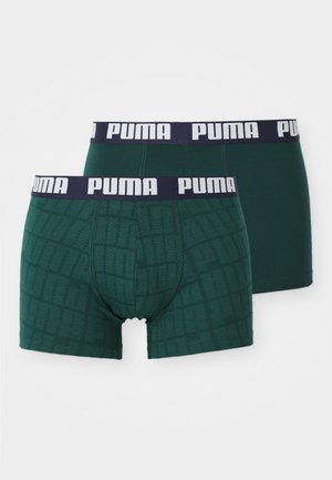 MEN WAISTBAND 2 PACK - Boxerbriefs - green/blue