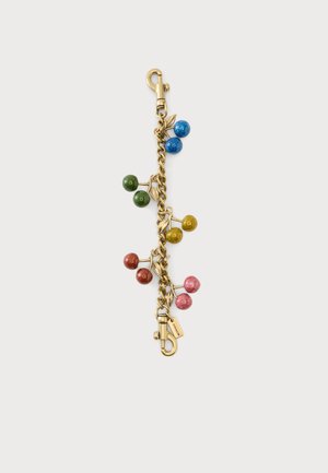 COACH, RAINBOW CHERRIES MOTIF CHAIN BAG CHARM - Porte-clefs - multi-coloured