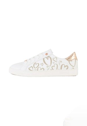 TOM TAILOR LICENCE SNEAKER MIT HERZ-PRINT - Trainers - white