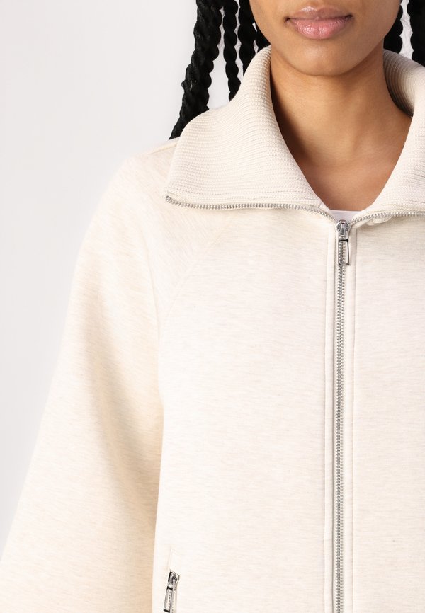 CAPE JACKET - Light jacket - sand stone beige melange4