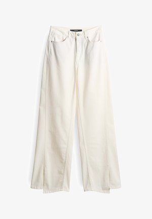someday., WIDE CELLMA TWIST - Straight leg jeans - off white