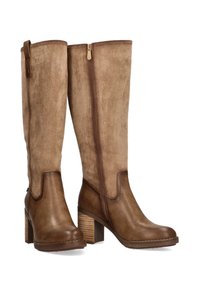 ETIKA THUM - Botas con plataforma - taupe