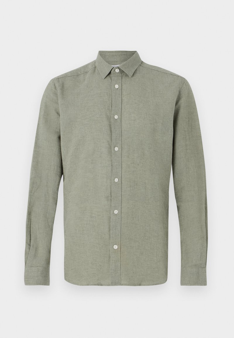 Only & Sons Camicia Uomo Onsluke | Lino Per Estate | Collo Kent | Maniche Arrotolabili | Look Casual - 3
