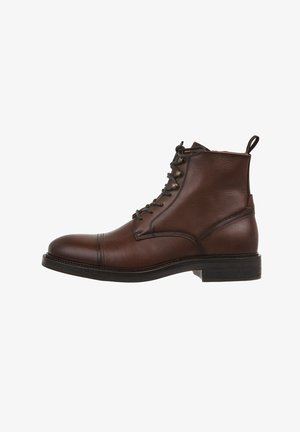EGMONT BOOT - Lace-up ankle boots - dark mocca