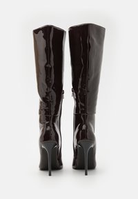 Even&Odd by Zalando Čizme s visokom petom - dark brown
