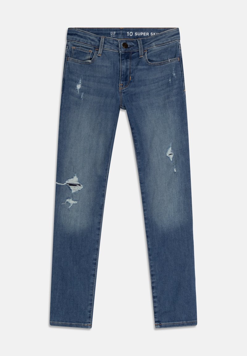 GAP BASIC GIRLS Jeans Skinny Fit medium wash/blue denim Zalando.co.uk