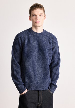 KLACIER - Strickpullover - open blue