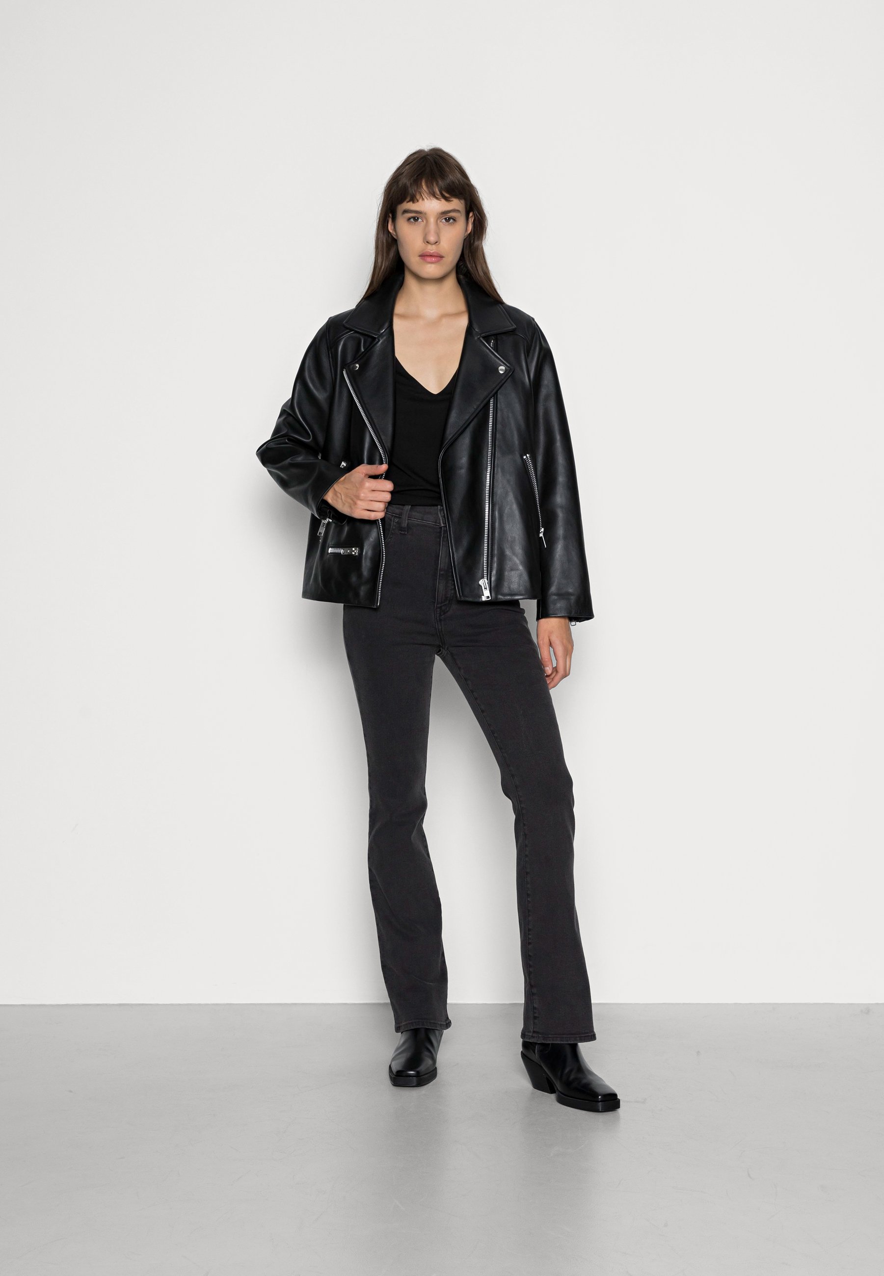 Women SKINNY FLARE BLACK - Flared Jeans Women SKINNY FLARE BLACK - Flared Jeans