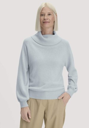 hessnatur, HESSNATUR - Strickpullover - hellblau