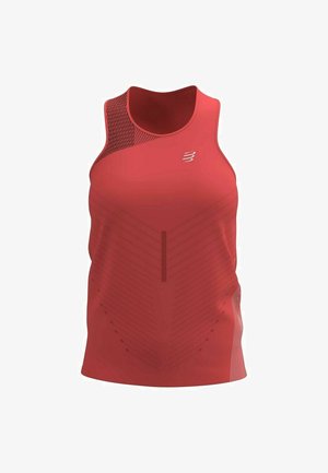 Compressport, PERFORMANCE SINGLET - Top - coral