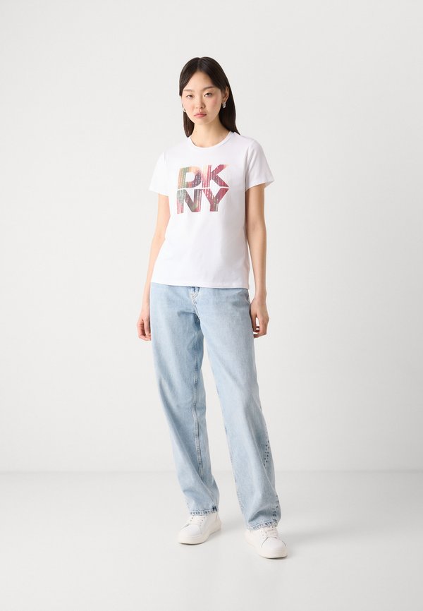 PRINTED STACK LOGO - Print T-shirt3