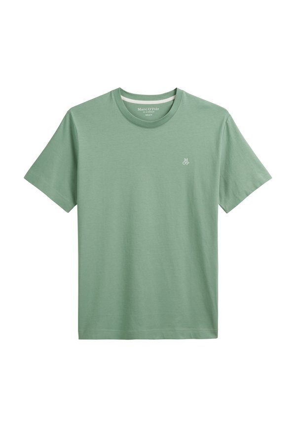 SHORT SLEEVE LOGO CREWNECK - Basic T-shirt - luscious moss2
