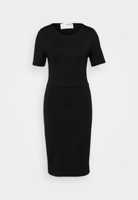 SLFSHELLY DRESS - Jersey dress - black