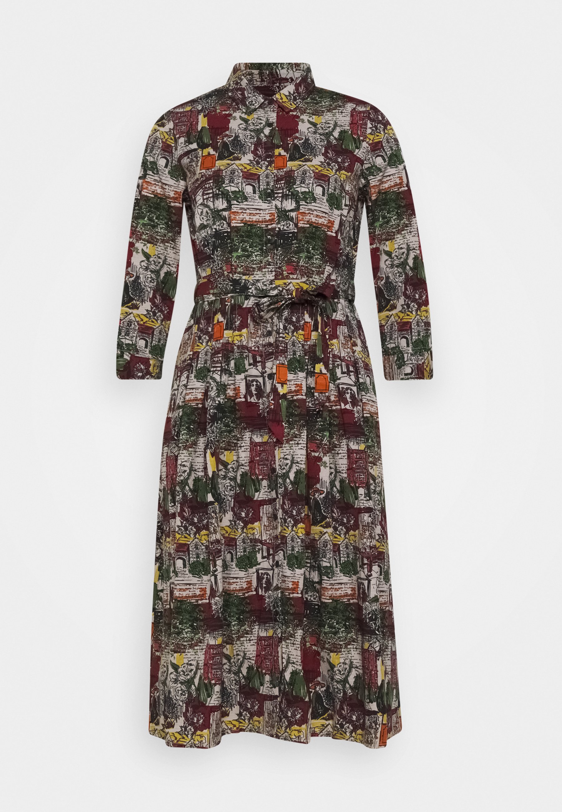 Thought BLOOMSBURY DRESS Skjortekjole ruby redrød Freequent Klær: Kjøp opp til −35% | Stylight