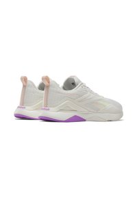 Reebok NANOFLEX TR 2 - Edzőcipő - chalk washed clay digital purple