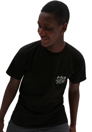 CASTING SS - T-shirt con stampa - black