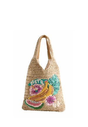 Next, COSTA RICA EMBELLISHED SHOULDER BAG . - Kézitáska - natural