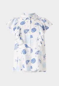 VMSEASHELL FRILL SHIRT - Chemisier - snow white
