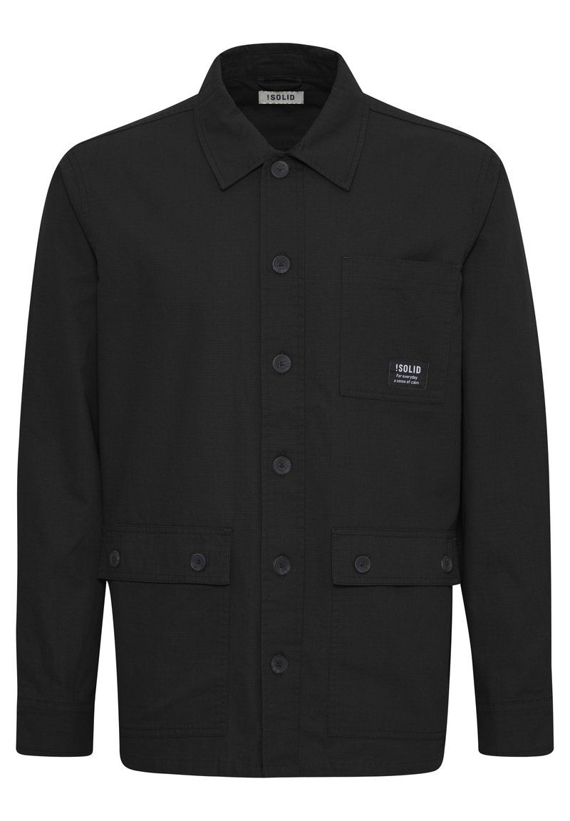 Solid Lichte jas zwart Solid Lichte jas zwart