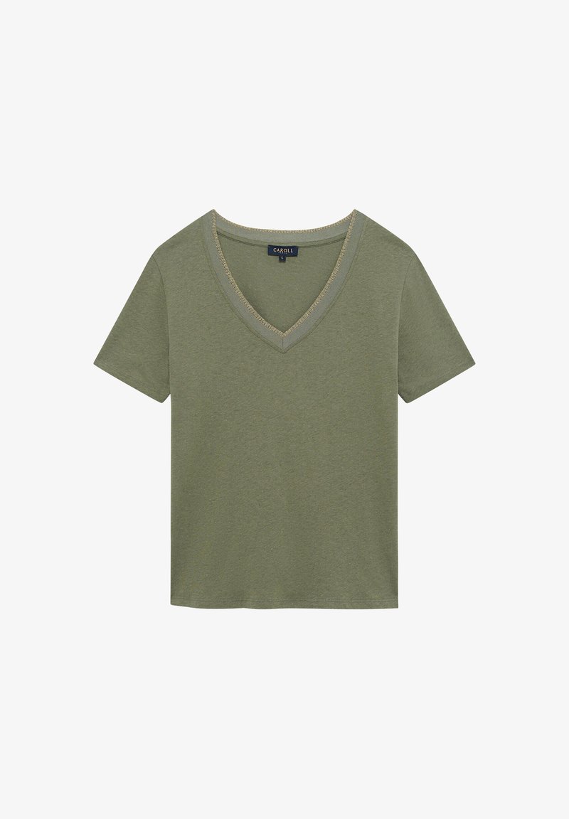 Caroll T-shirt basic kaki - Main Image