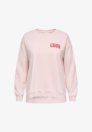 ONLY Carmakoma, SWEATSHIRT CARDITTEMARIE SWEATSHIRT - Sweatshirt - pale lilac
