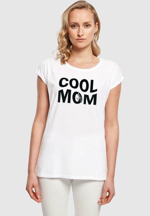 MOTHERS DAY - COOL MOM - Potiskana majica - white