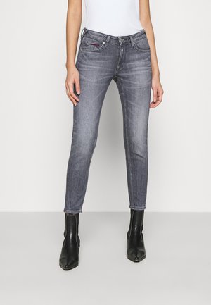 Jeans Skinny - grey denim