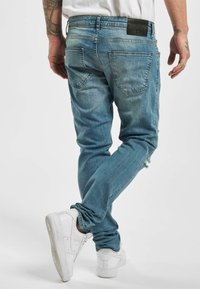 DEF CASTOR  - Džíny Straight Fit - blue