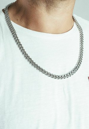 FIBRA  - Necklace - silver-coloured