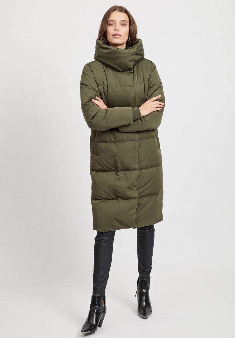 Object OBJLOUISE - Down coat - forest night/olive - Zalando.de