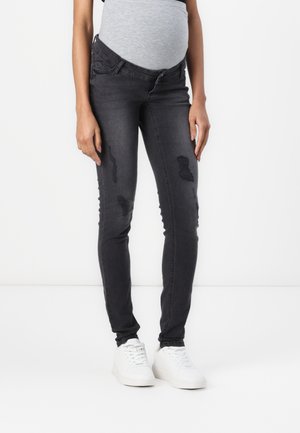 MLAKIRA DESTROYED  - Slim fit jeans - black denim