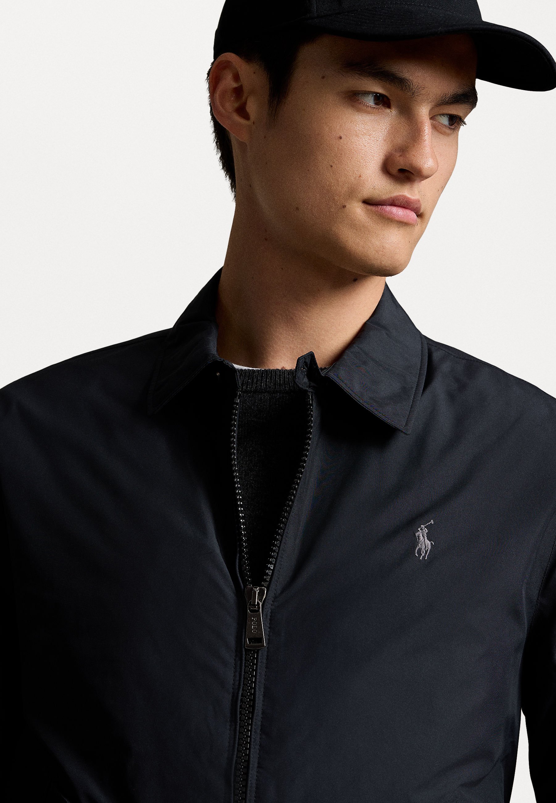 Polo Ralph Lauren PACKABLE JACKET - Light jacket - black - Zalando