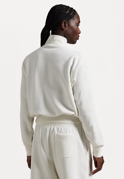 Polo Ralph Lauren LOGO FLEECE QUARTER ZIP - Mikina - nevis