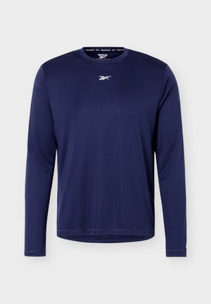 Reebok, ID TRAIN TECH TEE - Langærmet T-shirt - vector navy