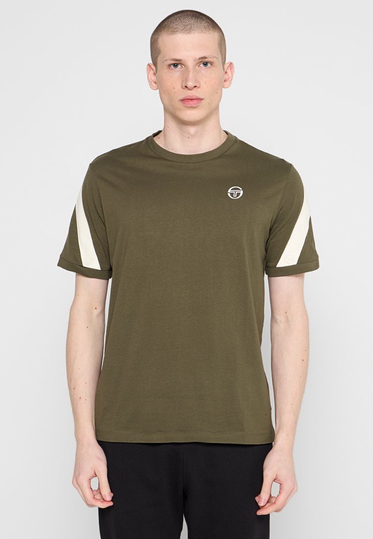 Sergio Tacchini T-shirt print olijfgroen Sergio Tacchini T-shirt print olijfgroen