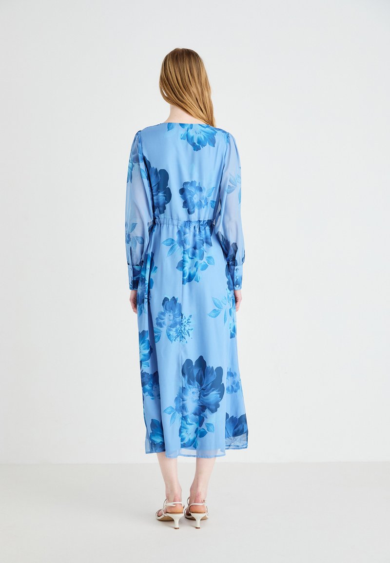 VILA VIMONE VNECK ANKLE DRESS - Cocktail dress / Party dress - federal blue/ blue - Zalando.co.uk