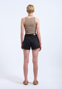 Dr.Denim NORA - Shorts di jeans - retro black