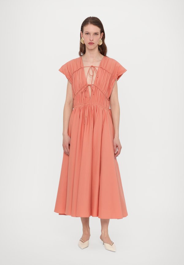 CERES DRESS - Day dress - coral3