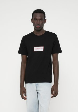 JORGREENE TEE CREW NECK - Μπλουζάκι με στάμπα - black