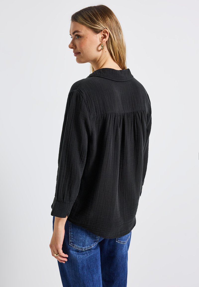 CHEMISIER FEMME STYLE rue à la mode grand pull manches longues chemises basique EUR 25,72