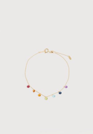 CHAKRAS 7 PRECIOUS STONES - Zapestnica - yellow gold-coloured