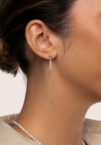 Singularu FALLING FAIRY - Pendientes - gold-coloured