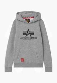 Alpha Industries - Hoodie - grey Miniatuurafbeelding 1