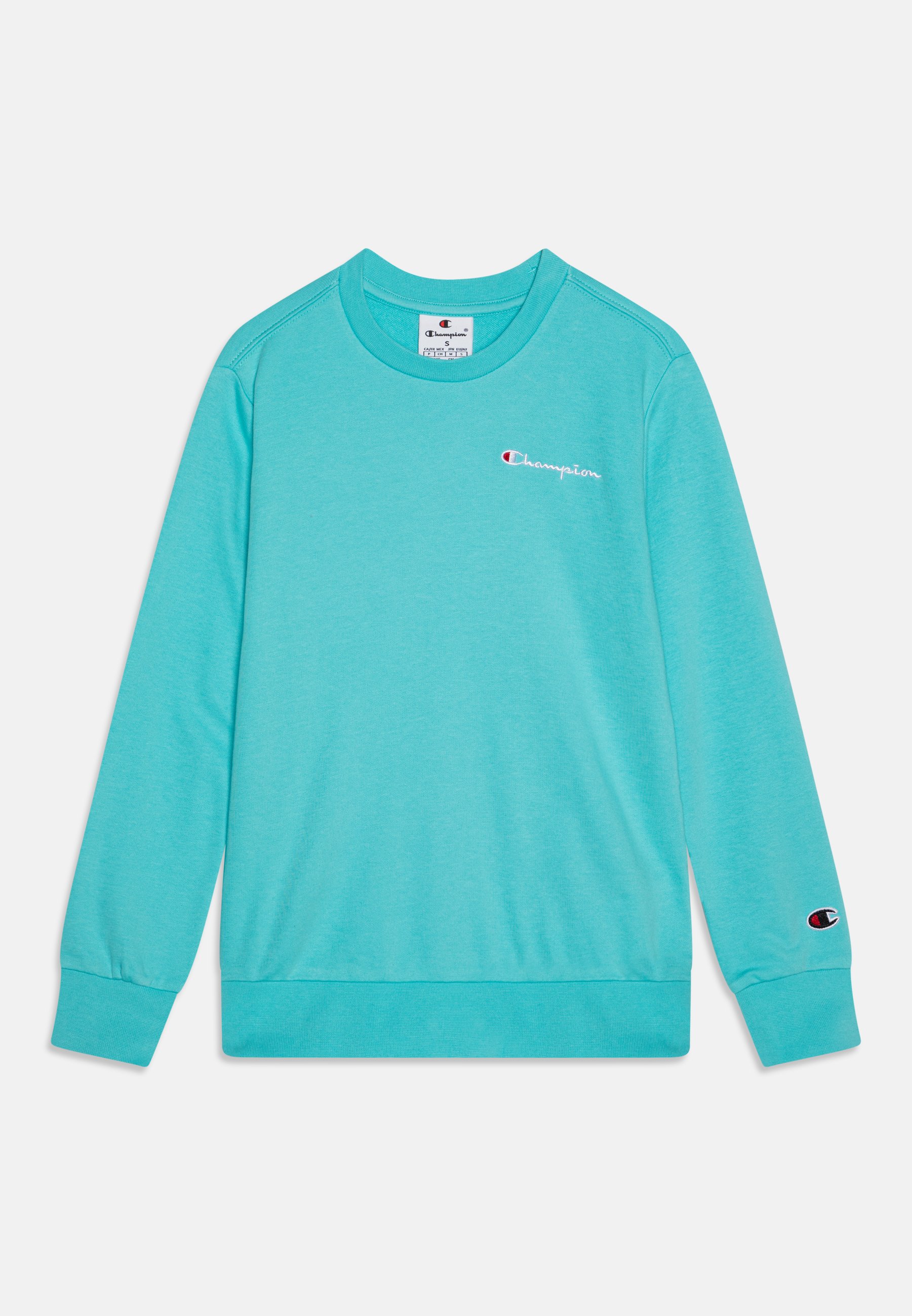 Teal Champion Sweatshirt Champion ICONS CREWNECK WITH SMALL LOGO